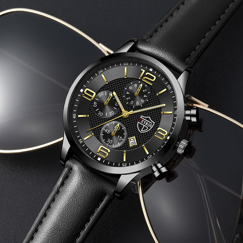 Montre à quartz pour hommes